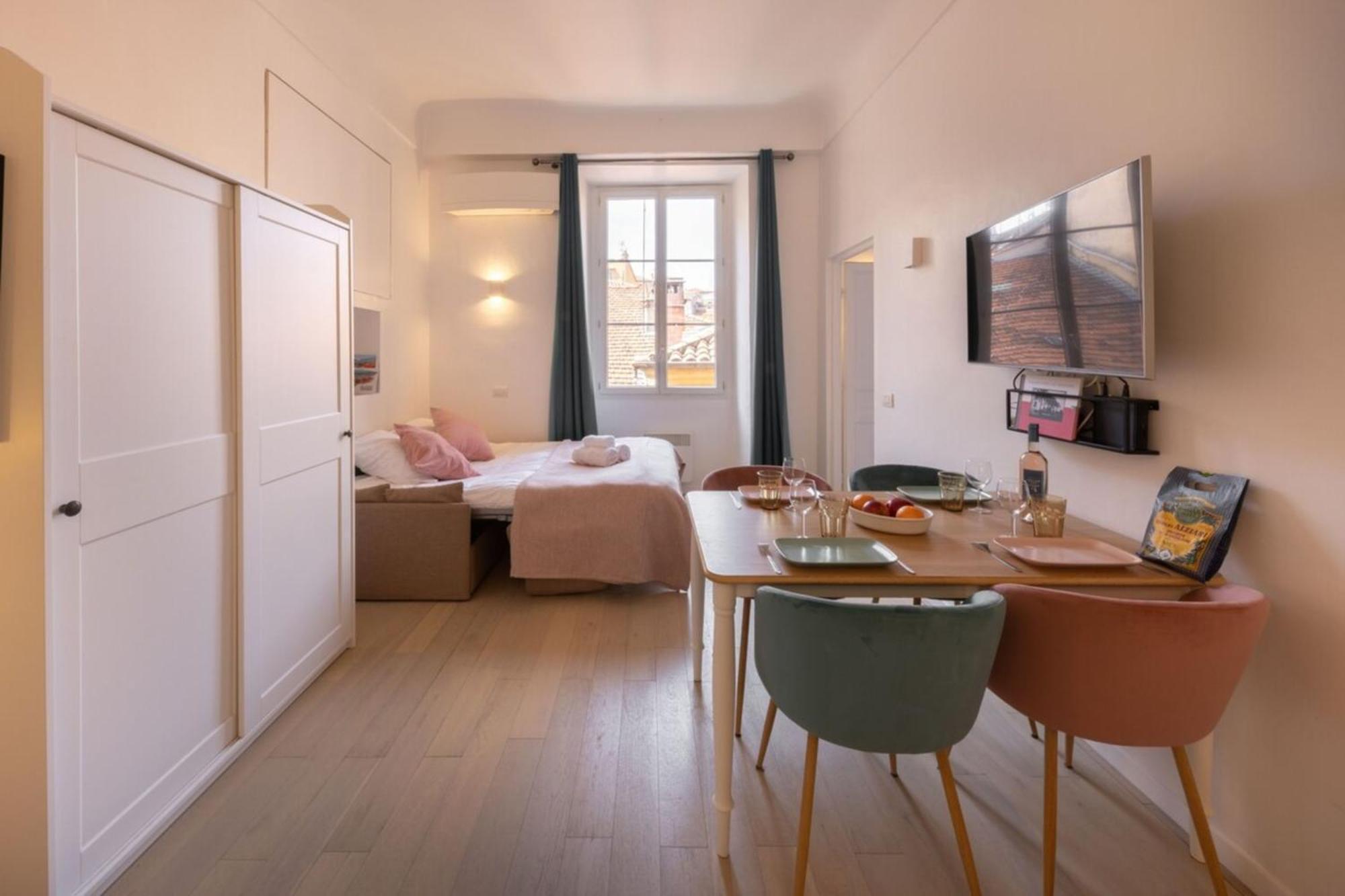 06A3 - Lovely Apartment In The Heart Of Old Nizza Kültér fotó