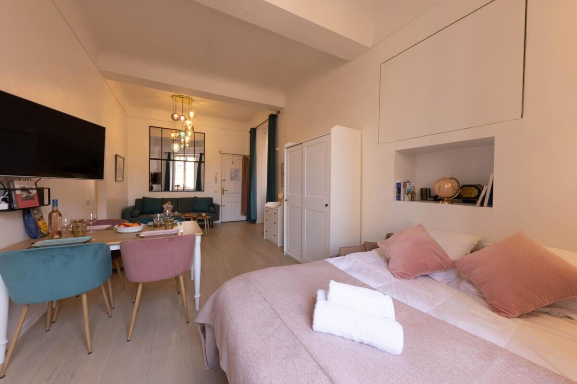 06A3 - Lovely Apartment In The Heart Of Old Nizza Kültér fotó