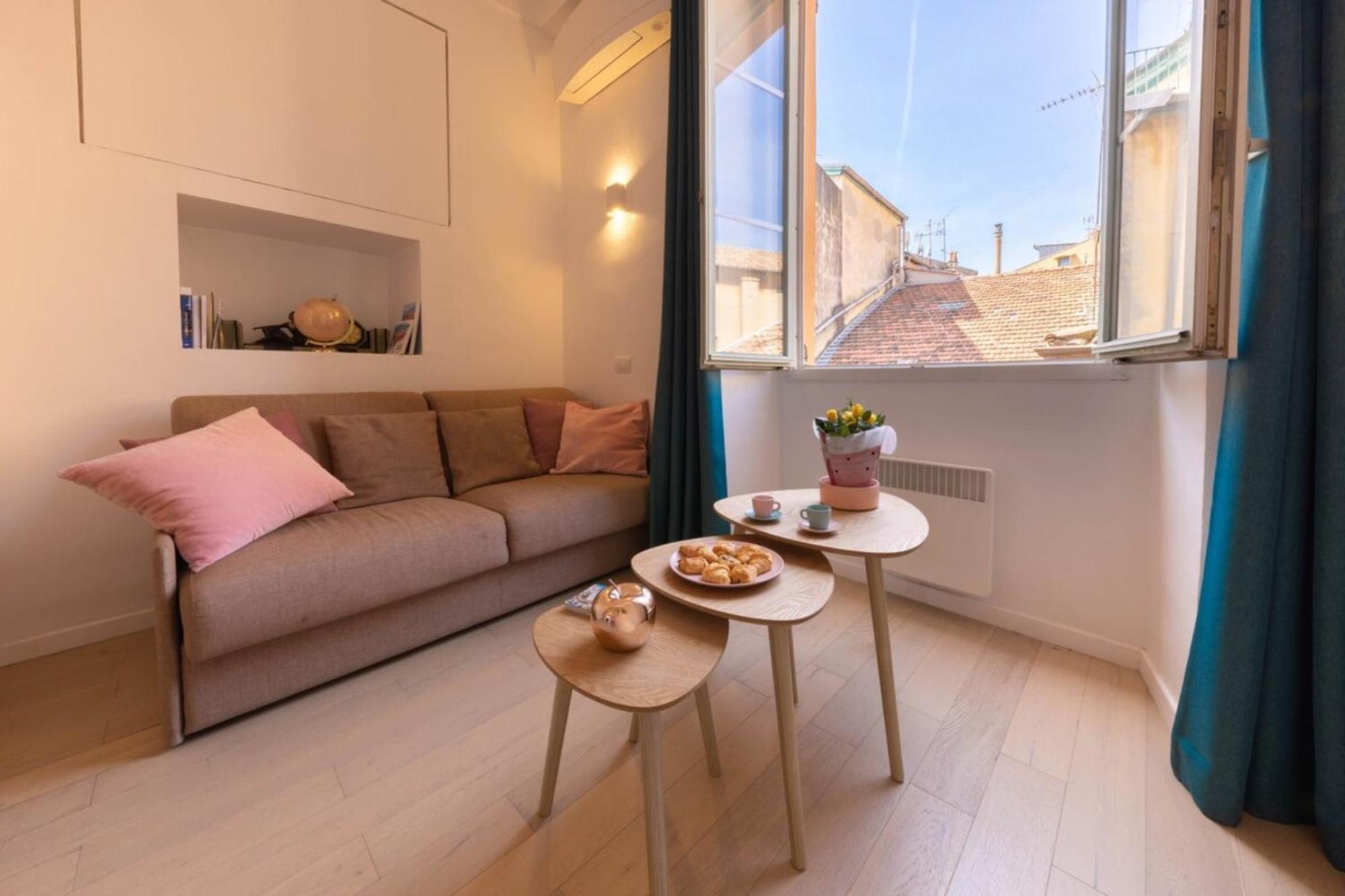 06A3 - Lovely Apartment In The Heart Of Old Nizza Kültér fotó