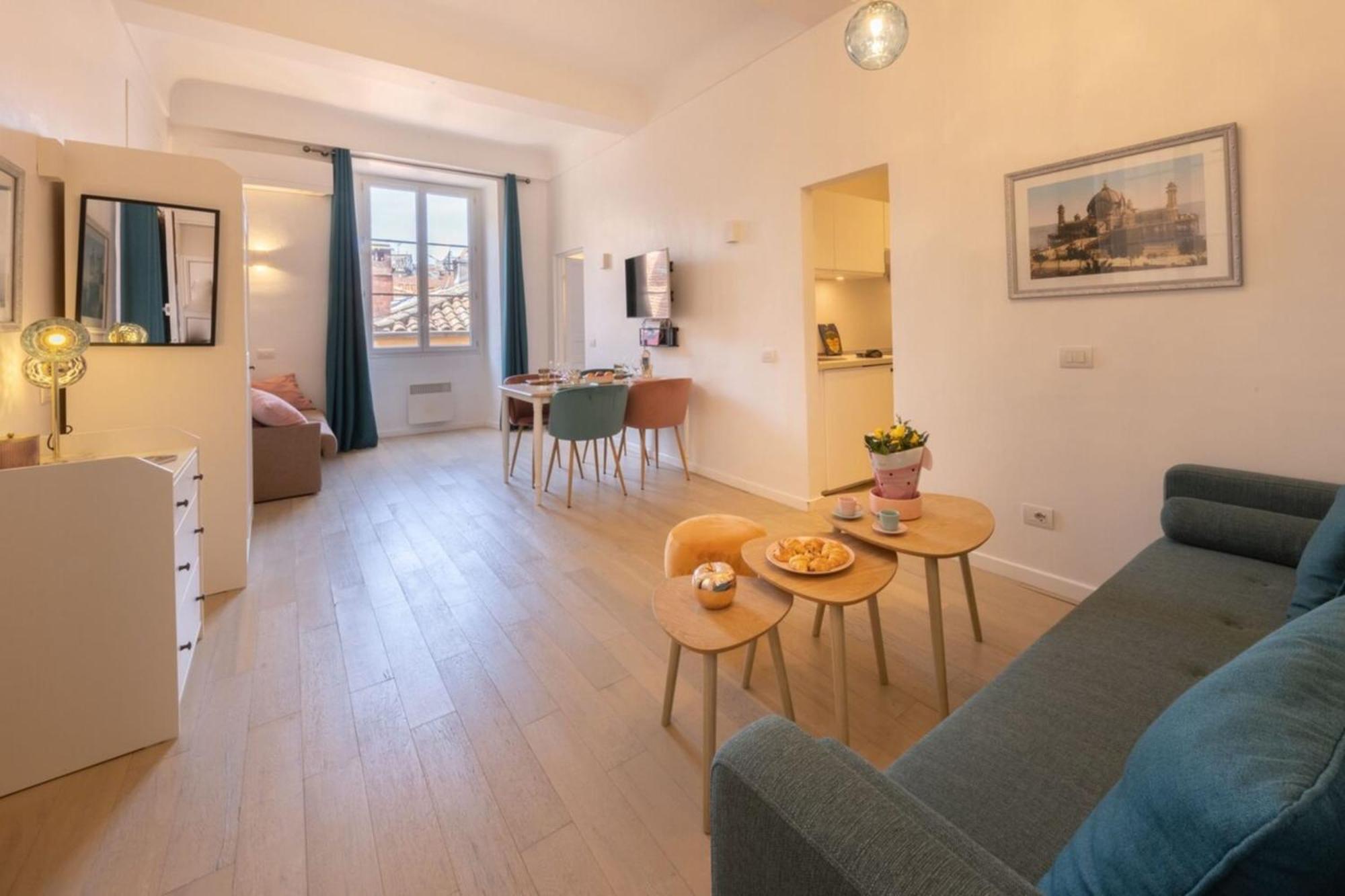 06A3 - Lovely Apartment In The Heart Of Old Nizza Kültér fotó